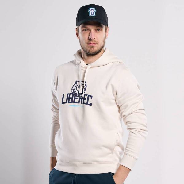 Béžová unisex mikina